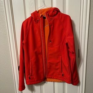 Orange jacket
